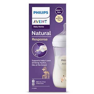 Philips Avent Natural Response Nappflaska Giraff 260 ml