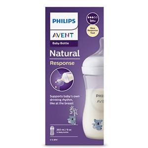 Philips Avent Natural Response Nappflaska Koala 260 ml