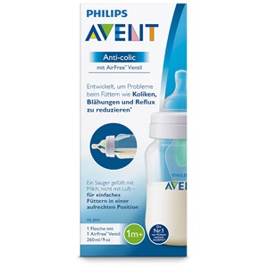 Philips Avent Anti-kolik Nappflaska med AirFree-ventil 260 ml