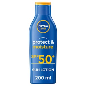 Nivea Protect & Moisture Sun Lotion SPF50+ 200ml