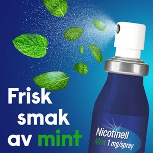 Nicotinell Mint Munhålespray, lösning 1mg/spray Spraybehållare, 150sprayningar