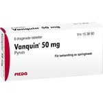 Vanquin tablett 50 mg 8 st