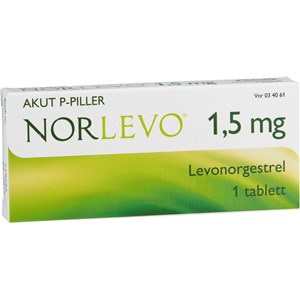 NorLevo tablett 1,5 mg 1 st