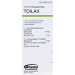 Toilax enterotablett och rektalsuspension 5 mg + 10 mg/5 ml