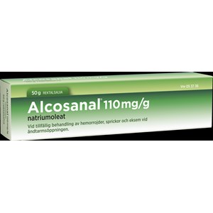 Alcosanal Rektalsalva 110 mg/g 50 g 