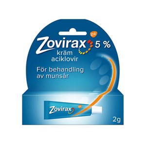 Zovirax kräm 5% tub 2 g