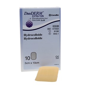 DuoDERM extra tunn hydroactive bandage 5 cm x 10 cm  10 st