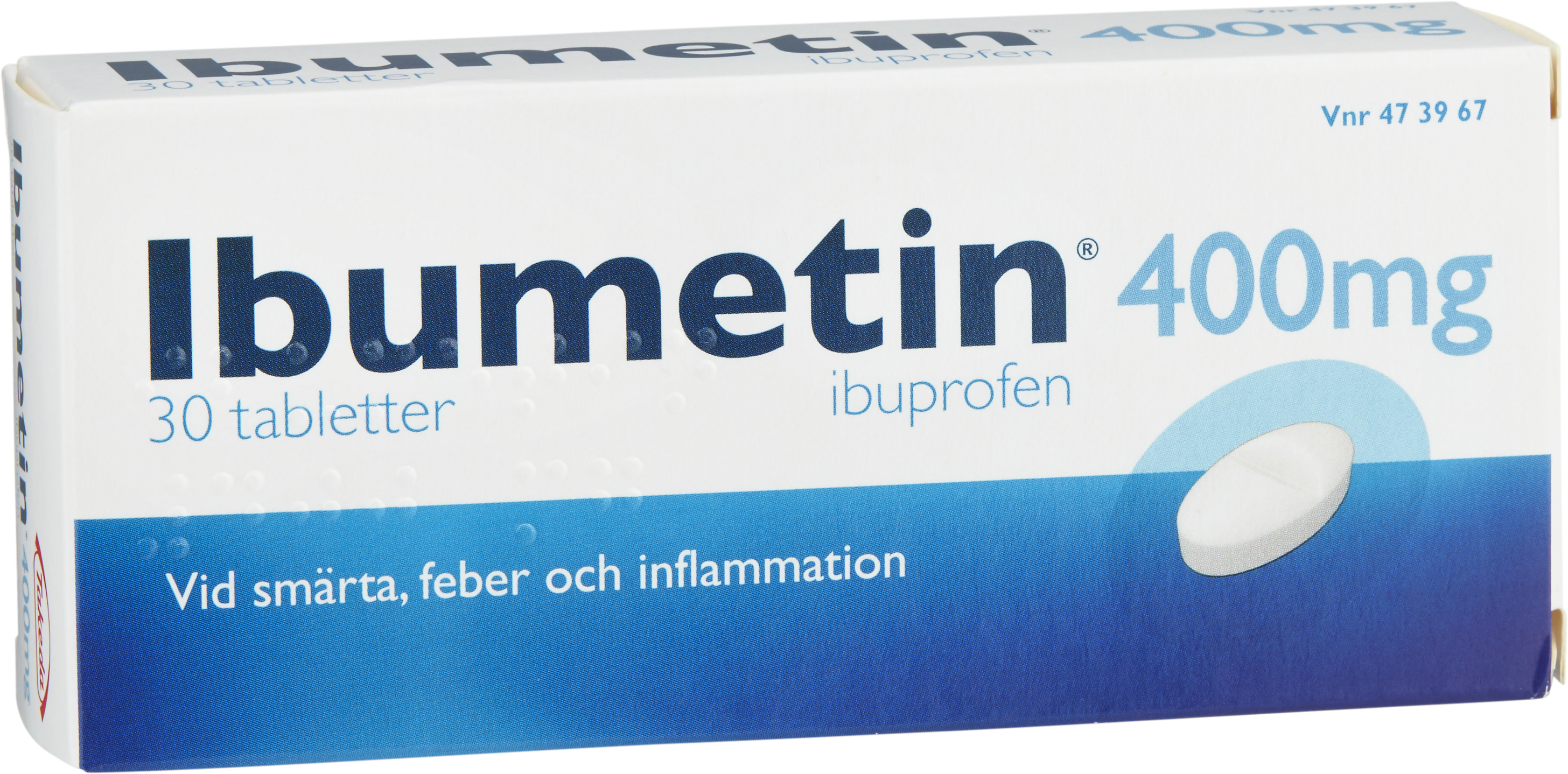 Ibumetin® Tablett 400mg Blister, 30tabletter