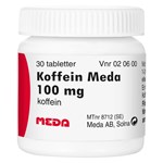 Koffein Meda tablett 100 mg 30 st