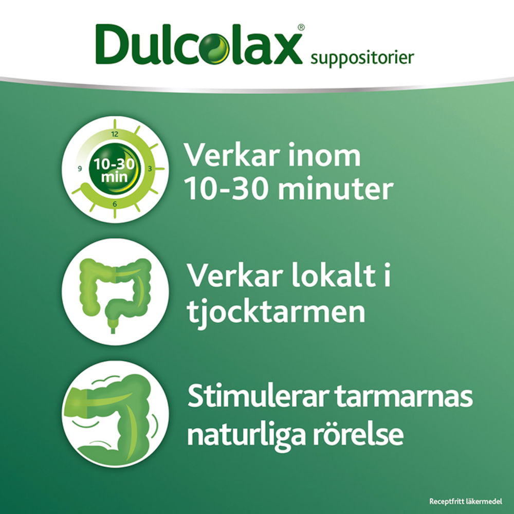 Dulcolax suppositorium 10 mg 6 st