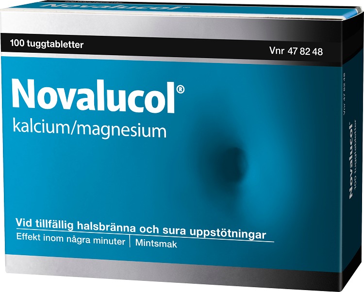 Novalucol® Tuggtablett Blister, 100tabletter
