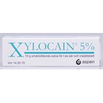 Xylocain salva 5% 10 g