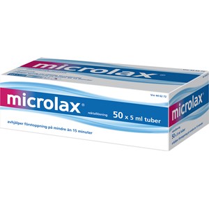 Microlax rektallösning tub 50x5ml