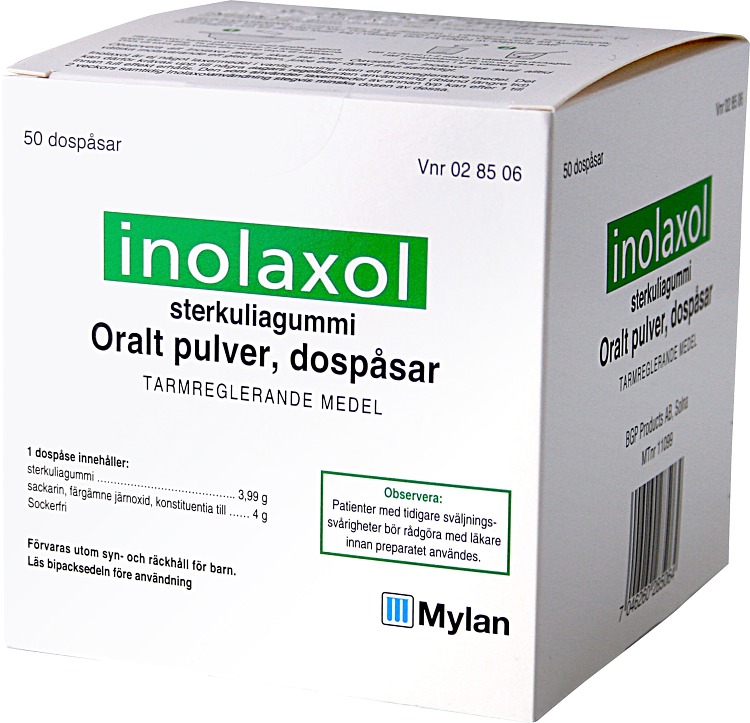 Inolaxol® Oralt pulver i dospåse Dospåse, 50st