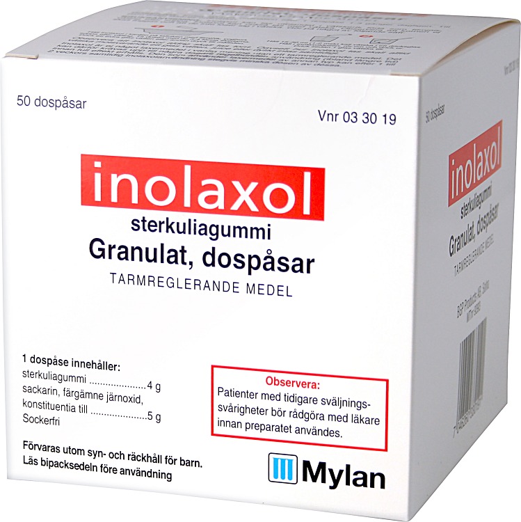 Inolaxol® Granulat i dospåse Dospåsar, 50st