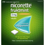 Nicorette Fruktmint medicinskt tuggummi 2 mg 210 st