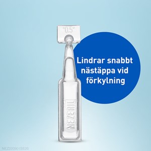 Nezeril näsdroppar endosbehållare 0,5 mg/ml 2 x 10 x 0,1 ml