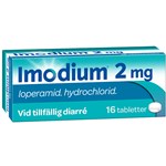 Imodium tablett 2 mg 16 st