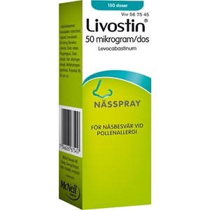 Livostin nässpray 50 µg/dos 15 ml