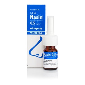 Nasin nässpray 0,5 mg/ml 7,5 ml