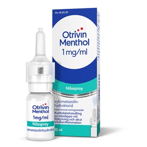 Otrivin Menthol nässpray 1 mg/ml 10 ml