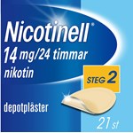 Nicotinell depotplåster 14 mg/24 timmar 21 st