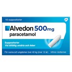Alvedon suppositorium 500 mg 10 st
