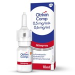 Otrivin Comp nässpray 0,5 mg/ml+0,6 mg/ml 10 ml