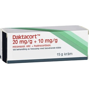 Daktacort kräm 20 mg/g + 10 mg/g 15 g