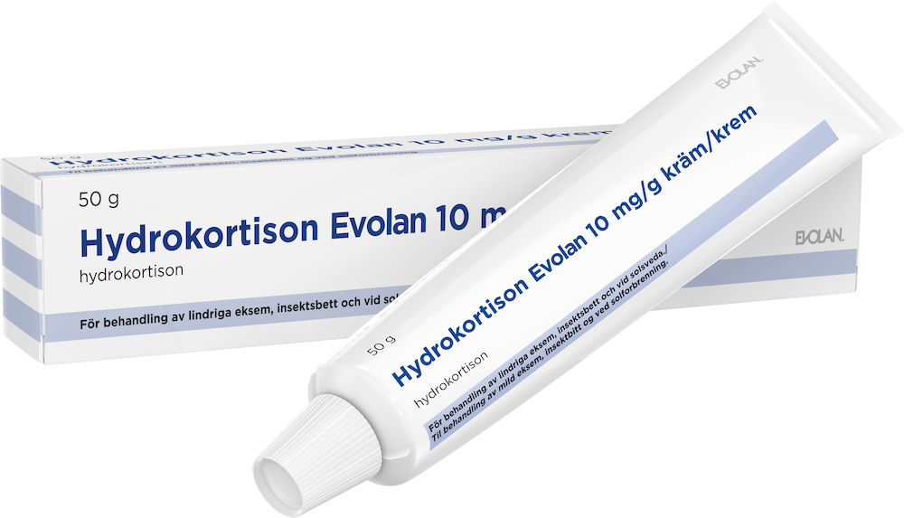 Hydrokortison Evolan 10 mg/g Kräm 50 g