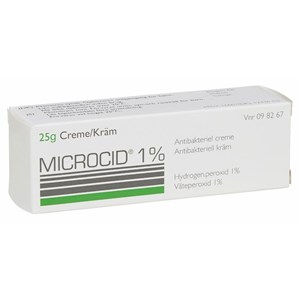 Microcid kräm 1% 25 g