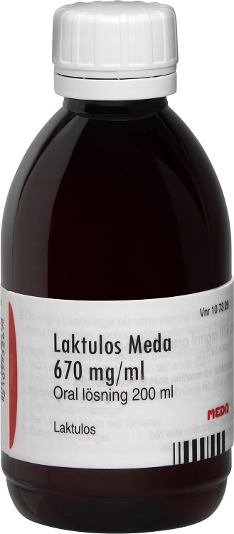 Laktulos Meda Oral lösning 670mg/ml Plastflaska, 200ml