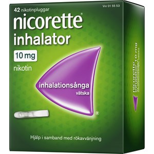 Nicorette Inhalator inhalationsånga 10 mg 42 st
