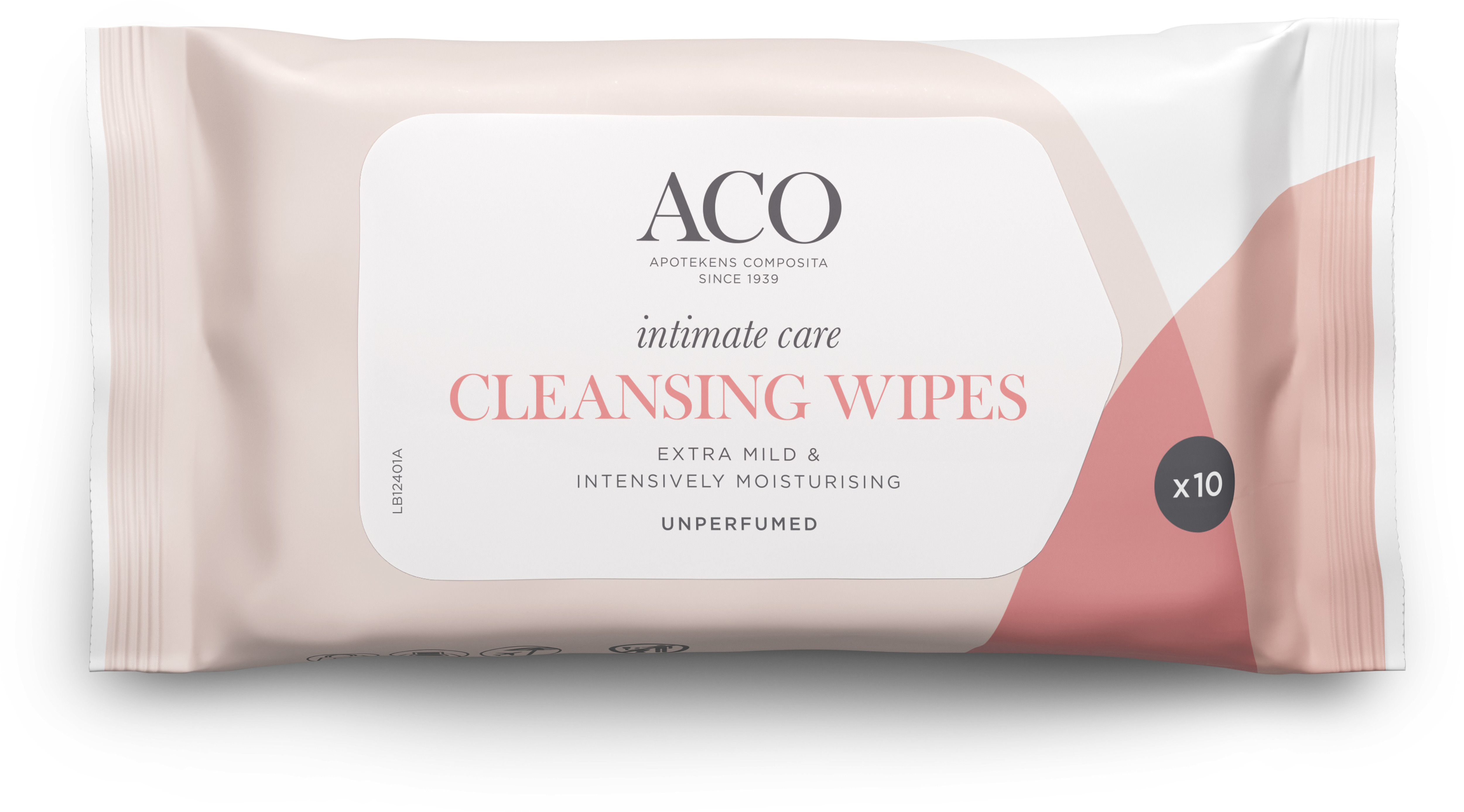 ACO Intimate Care Cleansing Wipes Oparf 10st