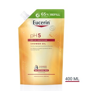 Eucerin pH5 Shower Oil oparfymerad refill 400 ml