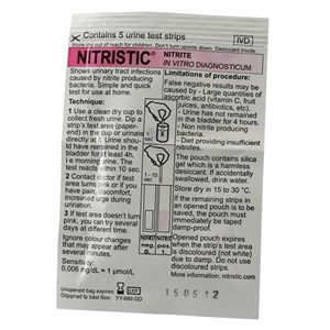 Nitristic teststickor urinvägsinfektion 5 st