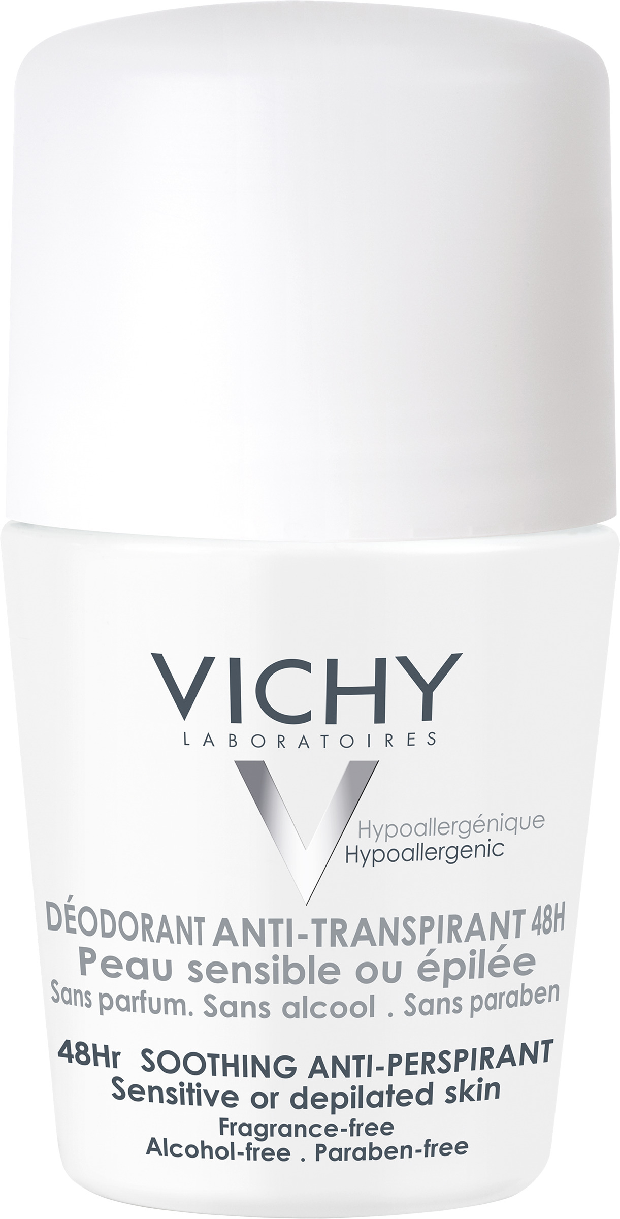 Vichy antiperspirant deodorant 48h oparfymerad roll-on 50 ml