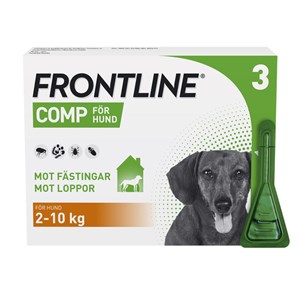 Frontline Comp Spot-on lösning för liten hund 67 mg/60,3 mg 3 x 0,67 ml