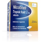 Nicotinell Tropisk frukt medicinskt tuggummi 2 mg 204 st