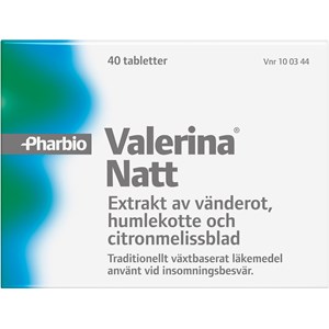 Valerina Natt filmdragerad tablett 40 st