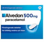 Alvedon filmdragerad tablett 500 mg 20 st