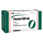 Paracut Tablett 500mg Blister, 20tabletter