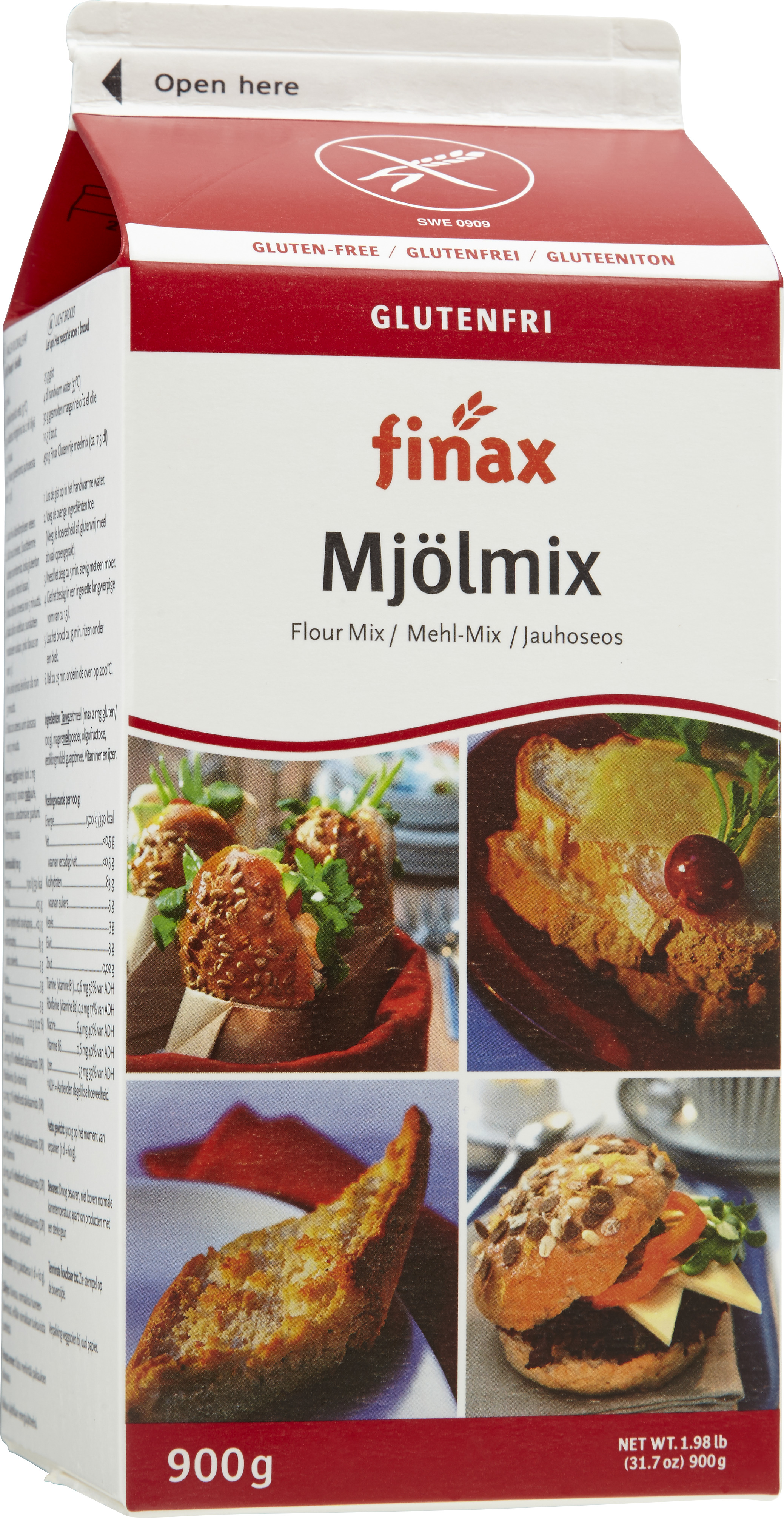 Finax Mjölmix glutenfri 900 g