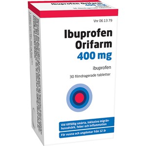 Ibuprofen Orifarm 400 mg filmdragerad tablett 30 st