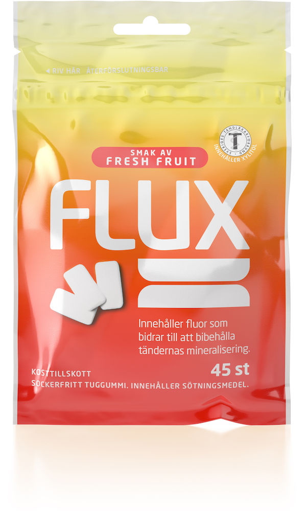 Flux tuggummi Fresh Fruit 