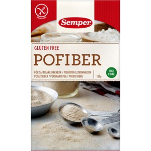 Pofiber fiberprodukt till bak och matlagning matlagningsfiber 125gram