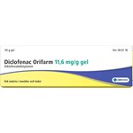 Diclofenac Orifarm gel 11,6 mg/g 50 g