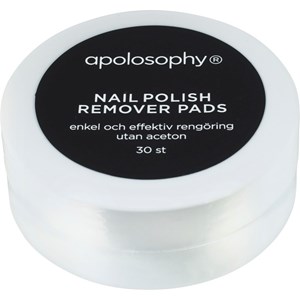Apolosophy Nail Polish Remover Pads 30 st