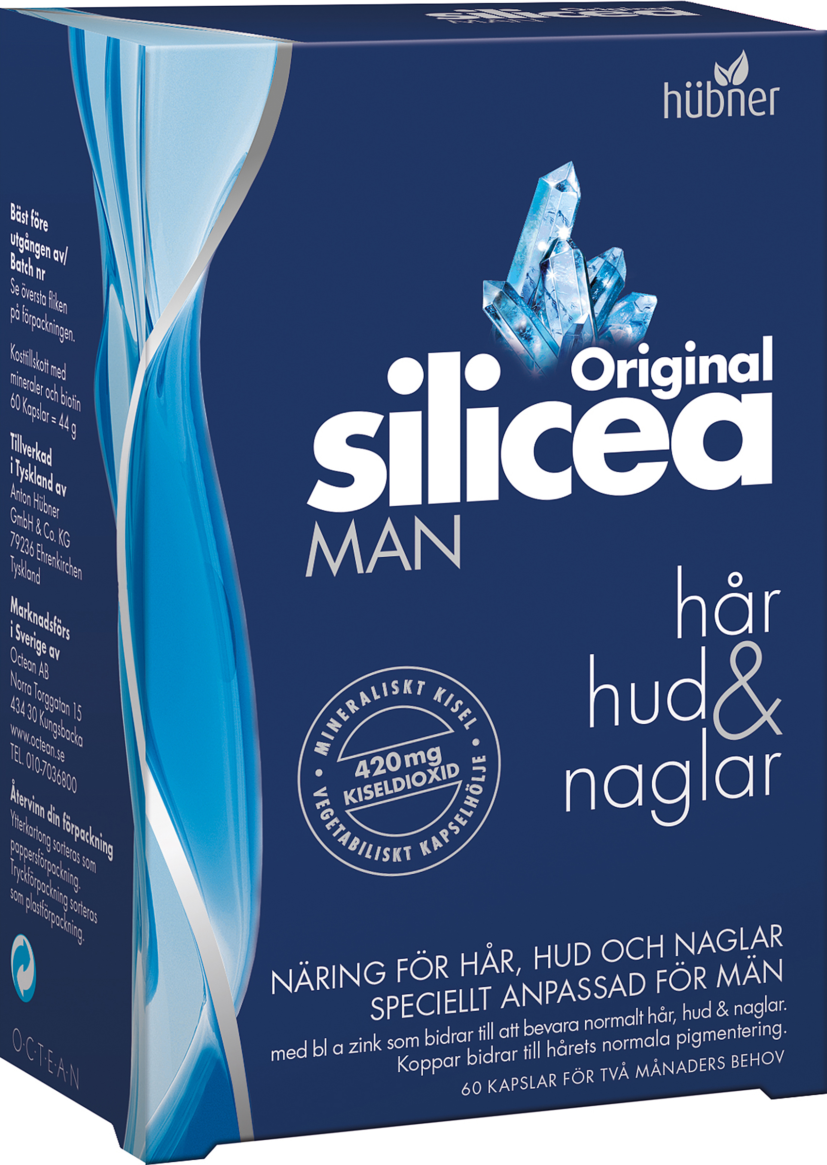 Original Silicea Man kapsel 60 st