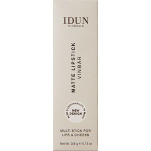 IDUN Minerals Matte Lipstick 4 g Vinbär